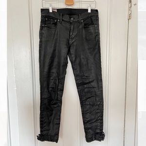 Polo Ralph Lauren skinny black pants